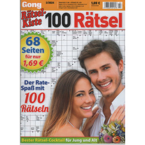 Gong - Ratsel Kiste - n. 2/2024 - in lingua tedesca