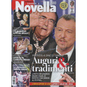 Novella 2000+ Visto - n. 2 - settimanale - 21 dicembre 2023  - 2 riviste