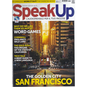 Speak Up - n. 445 -aprile   2022 - mensile - rivista + cd audio
