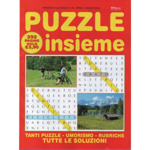 Abbonamento Puzzle Insieme (cartaceo  trimestrale)