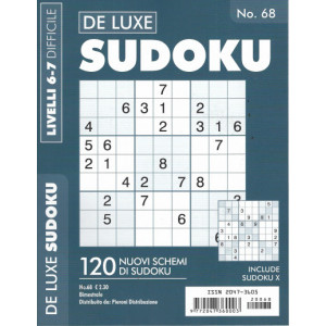 Abbonamento De Luxe Sudoku (cartaceo  bimestrale)