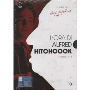 I dvd di Sorrisi speciale - n.17 -L'ora di Alfred Hitchcock  -  episodi 9-11 -4 aprile  2023 - settimanale