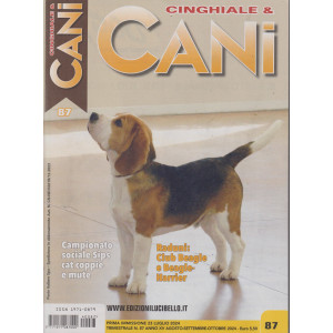Cinghiale & Cani - n. 87 - agosto - settembre - ottobre  2024 - trimestrale