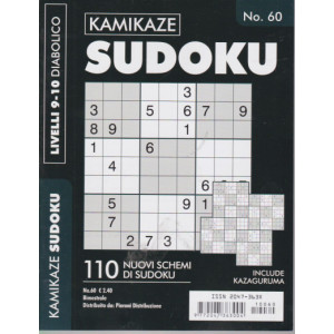 Abbonamento Kamikaze Sudoku (cartaceo  bimestrale)