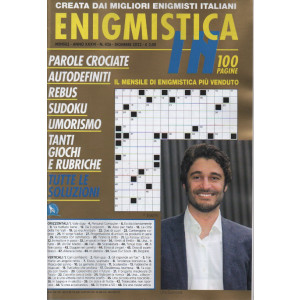 Enigmistica In - n. 426   - mensile -dicembre   2022 - 100 pagine