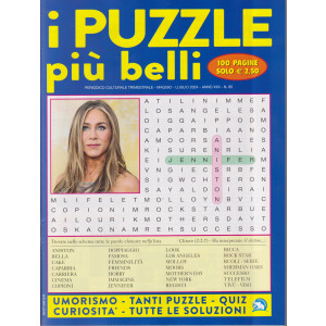 I puzzle più belli - n. 85 - trimestrale - maggio luglio  2024 - 100 pagine