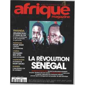 Afrique magazine - n. 451 - avril 2024 - in lingua francese