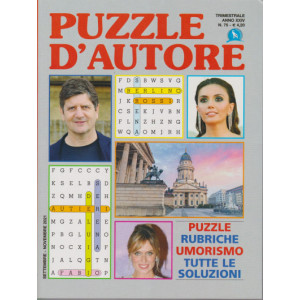 Abbonamento Puzzle D'Autore (cartaceo  trimestrale)