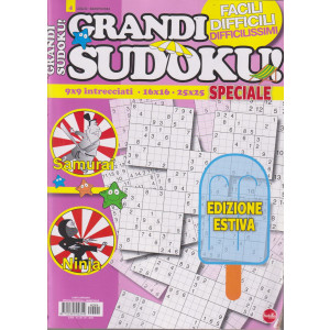 Grandi sudoku speciale - n. 4 - bimestrale - 4/7/2024