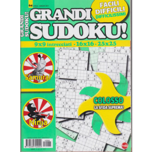 Abbonamento Grandi Sudoku (cartaceo  bimestrale)