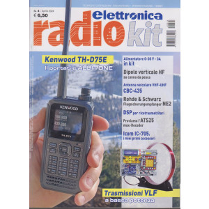 Radio kit elettronica - n. 4-aprile  2024 - mensile