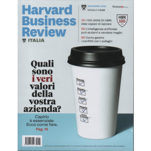 Harvard Business Review - n. 11 - +Il nuovo disordine globale-3 novembre 2022 - mensile- 2 riviste