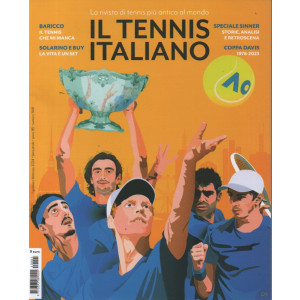 Il tennis italiano - n. 1 - 1 gennaio - febbraio 2024 - bimestrale