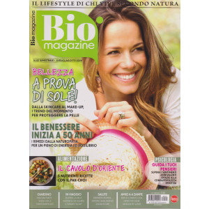 Bio magazine - n. 107 - mensile -luglio - agosto    2024
