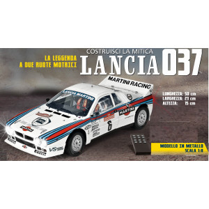 Abbonamento Collezione Costruisci LANCIA 037 scala 1:8 (2024) by Centauria  (cartaceo  settimanale)