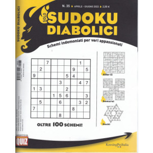 Abbonamento Solo Sudoku Diabolici (cartaceo  trimestrale)