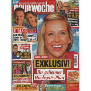Neue woche - n. 29   - 12/07/2024 - in lingua tedesca