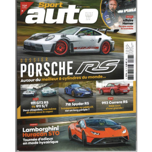 Sport Auto - n- 747 - avril 2024 - in lingua francese
