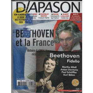 Diapason + cd -  n. 735 - été  2024 - in lingua francese