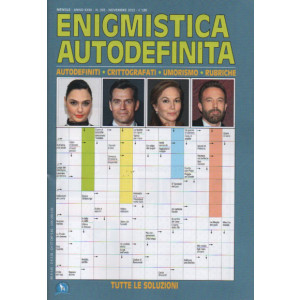 Abbonamento Enigmistica Autodefinita (cartaceo  mensile)