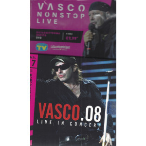 Vasco nonstoplive - 17°uscita - Vasco.08 live in concert - dvd - 13/09/2022 - settimanale