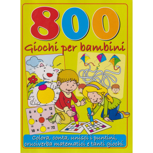 New Coloring Book - 800 giochi per bambini- n. 32 - trimestrale - maggio - luglio 2024
