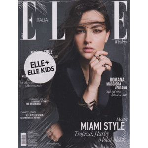 Elle + Elle Kids - n. 16 - 3/5/2024 - settimanale - 2 riviste