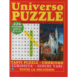 Abbonamento Universo Puzzle (cartaceo  trimestrale)