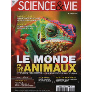 Science & Vie - n. 1279 - avril 2024 - in lingua francese