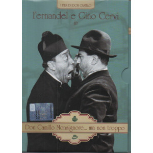 DVD I film di Don Camillo - 4° Uscita  -Fernandel e Gino Cervi in Don Camillo Monsignore....ma non troppo- 6 febbraio 2024 -