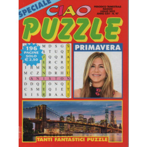 Abbonamento Speciale Ciao Puzzle (cartaceo  trimestrale)