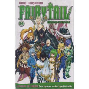 Fairy Tail  - Hiro Mashima - Edizione integrale - n. 34 -3/4/2024 - quattordicinale