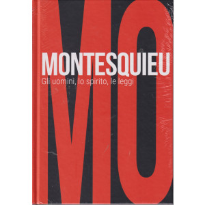 Collana Scoprire la filosofia -  vol. 49- Montesquieu - Gli uomini, lo spirito, le leggi - 18/7/2024 - settimanale - copertina rigida