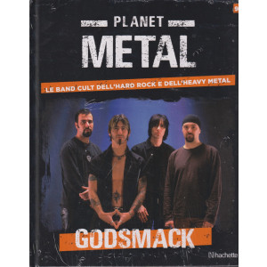 Planet Metal   -Godsmack -  n. 94- settimanale -6/7/2024 - copertina rigida