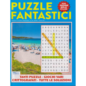Puzzle fantastici - n. 109 - trimestrale -maggio - luglio 2024 - 330 pagine
