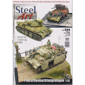 Modellismo Steel Art - n. 244 - mensile - aprile   2024