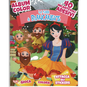 Album color -  La fiaba di Biancaneve- n. 66 - 15 febbraio 2024