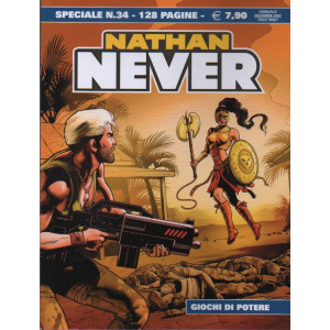 Nathan Never - speciale n. 34 - Giochi di potere - 128 pagine - 21 dicembre 2023  - annuale