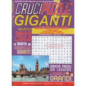 Abbonamento Crucipuzzle Giganti (cartaceo  mensile)