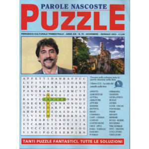 Abbonamento Parole Nascoste Puzzle (cartaceo  trimestrale)