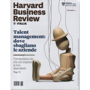 Harvard Business Review - n. 12    - gennaio - febbraio 2023- mensile
