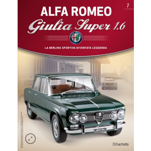 Costruisci La Leggendaria Alfa Romeo Giulia Super 1.6 - 7°Uscita