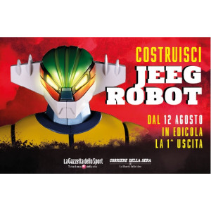 Abbonamento Collezione Jeeg robot d'acciaio (da costruire) by La Gazzetta dello Sport/Corriere della sera  