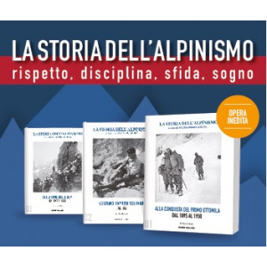 Abbonamento Collezione La storia dell'Alpinismo by Corriere della sera a cura di Alessandro Gona (cartaceo  settimanale)