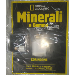 Minerali e Gemme da tutto il mondo - corindone -  n. 124 - settimanale - 05/07/2024