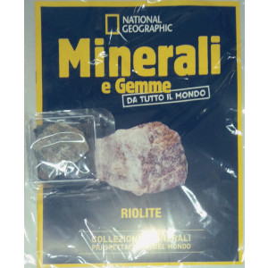 Minerali e Gemme da tutto il mondo - Riolite -  n. 129- settimanale -09/08/2024