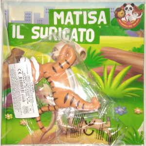 Animali dello zoo - n.15 - Matisa il Suricato - settimanale - 29/12/2023 - copertina rigida