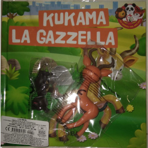 Animali dello zoo - n.16 - Kukama la Gazzella - settimanale - 22/12/2023 - copertina rigida