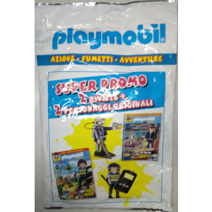 Shopper Promo Playmobil c/2 riviste + 2 persnaggi originali