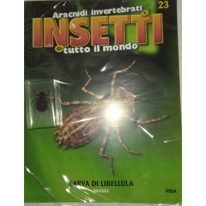 Insetti da tutto il mondo - Larva di Libellula - Brasile - Uscita n.23 - 21/03/2024